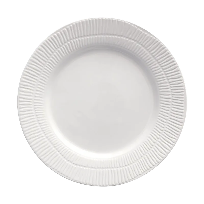 Stripes Teller Ø28cm Weiß van Mateus – productfoto
