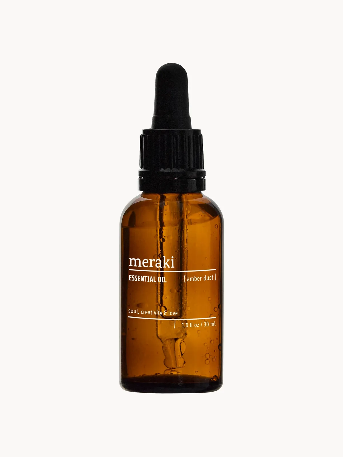 Ätherisches Öl Amber Dust (Holz, Feige, Bernstein) fra Meraki – produktbillede