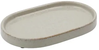 Blad Datura Shellish grey schaal aardewerk 20cm de Meraki – photo du produit 1 sur 3