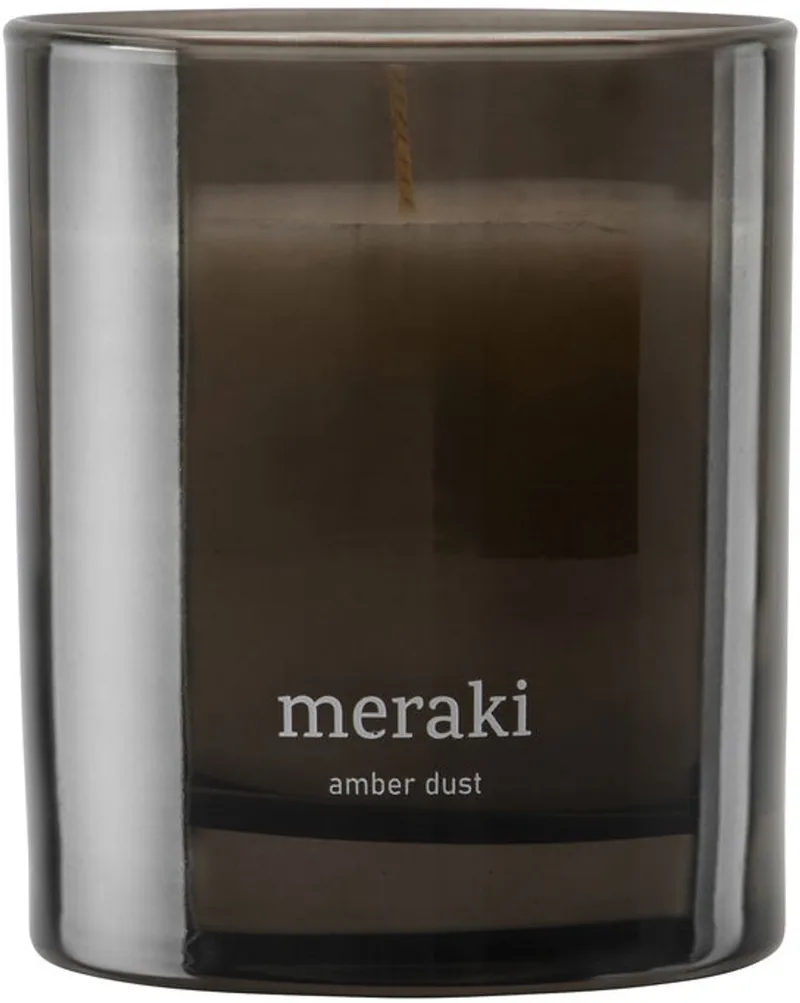 Geurkaars Amber Dust, 200 g fra Meraki i Brun – produktbillede