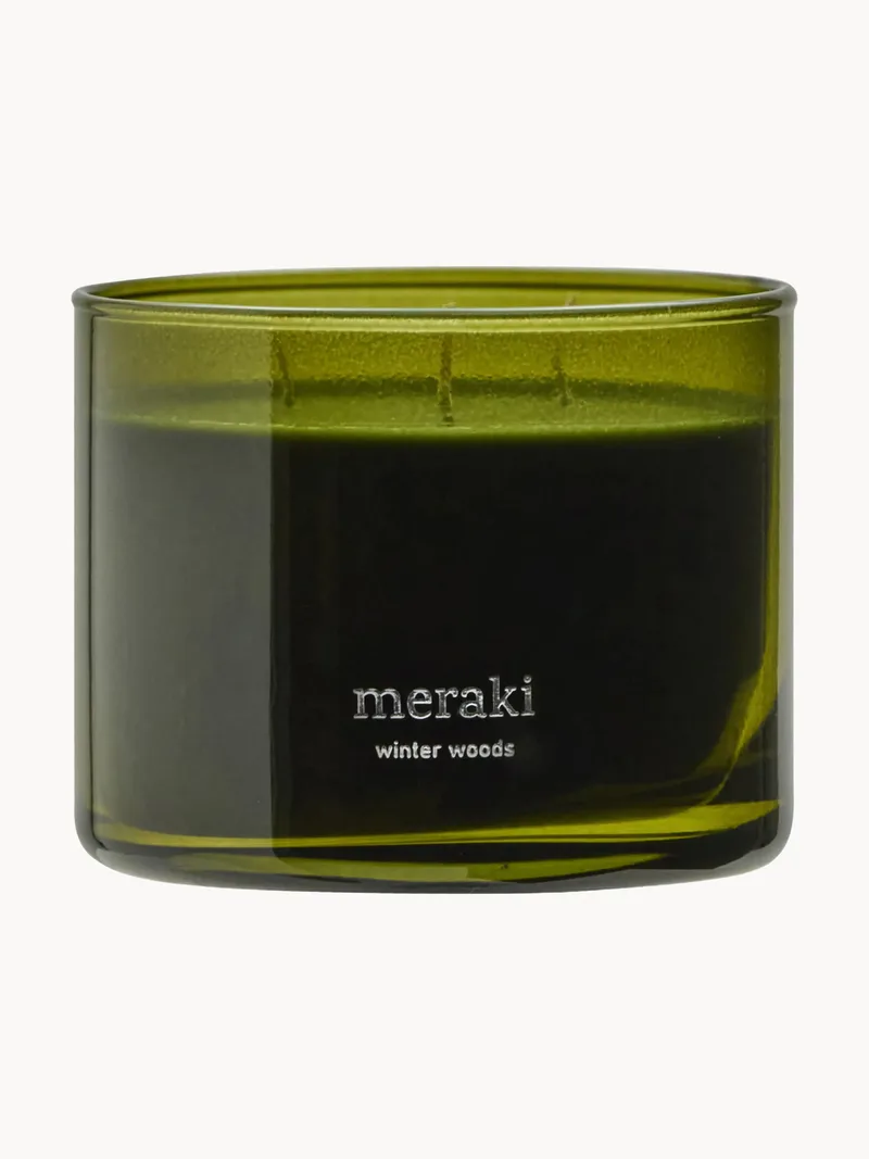 Doftande Treveksljus Winter Woods (Cederträ) von Meraki – Produktfoto