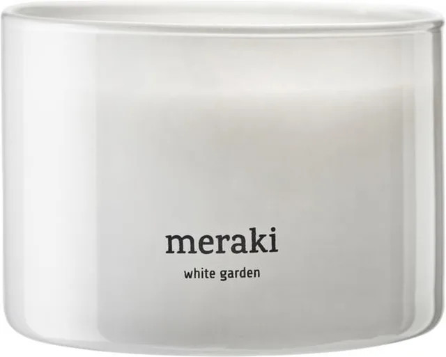 Geurkaars White Garden groot