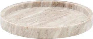 Marble Tray Ø 25 cm - Beige (Mkma012/312530012) fra Meraki – produktbillede 1 af 3