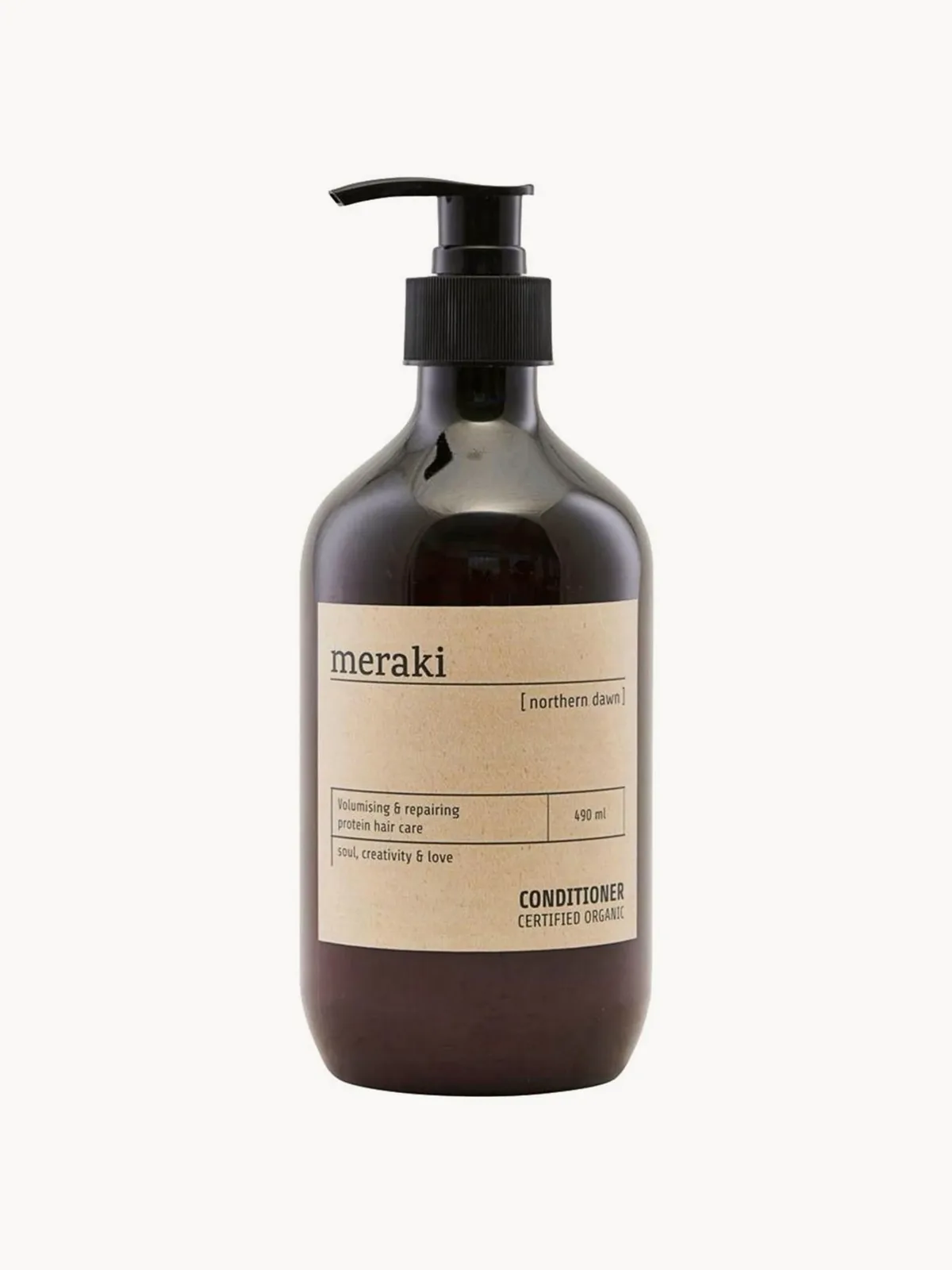 Nährender Conditioner Northern Dawn (Orange, Zedernholz & süßer Balsamico) fra Meraki – produktbillede