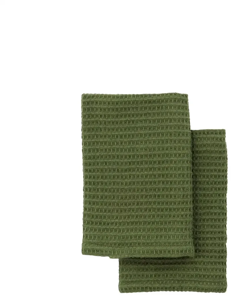 Vaatdoek Green Groen 30x30 cm - 2 stuks fra Meraki – produktbillede 1 af 4