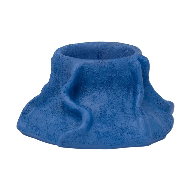 Art Piece lava Kerzenhalter Ø12,5cm Cobalt by Mette Ditmer – product photo