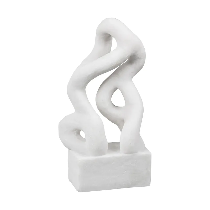 Art piece Symbiosis Skulptur 29 cm Off-white by Mette Ditmer – product photo