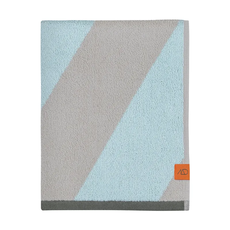 Diagonal Handtuch Mint, 70x133 cm by Mette Ditmer – product photo