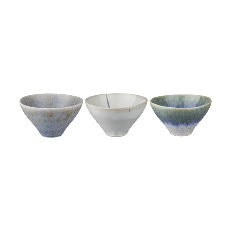 Elements Schale small Ø12 cm 3-teilig Blue by Mette Ditmer – product photo