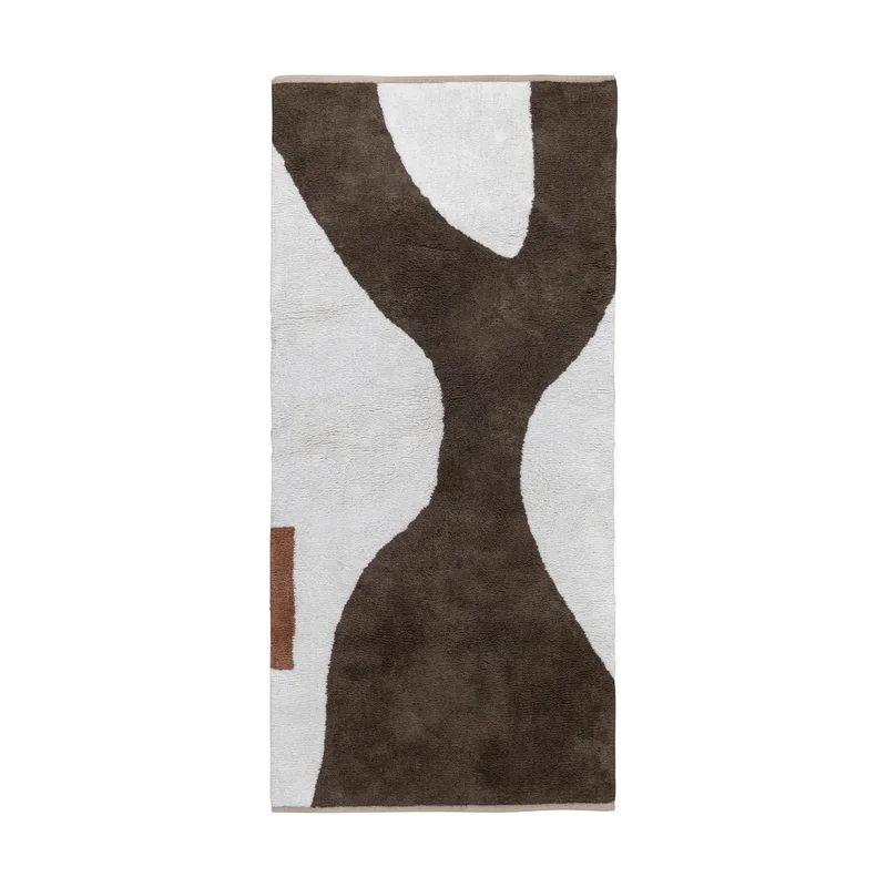 Figura Teppich Brown, 50x80 cm van Mette Ditmer – productfoto