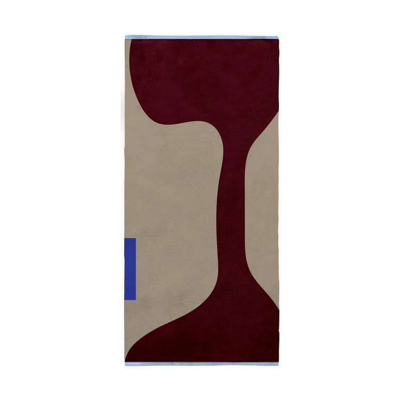 Figura Teppich Red-Beige, 70x150 cm från Mette Ditmer – produktbild