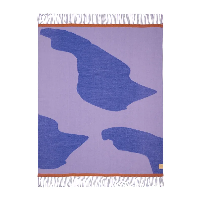 Gallery Wolldecke 125 x 170cm Lilac by Mette Ditmer – product photo