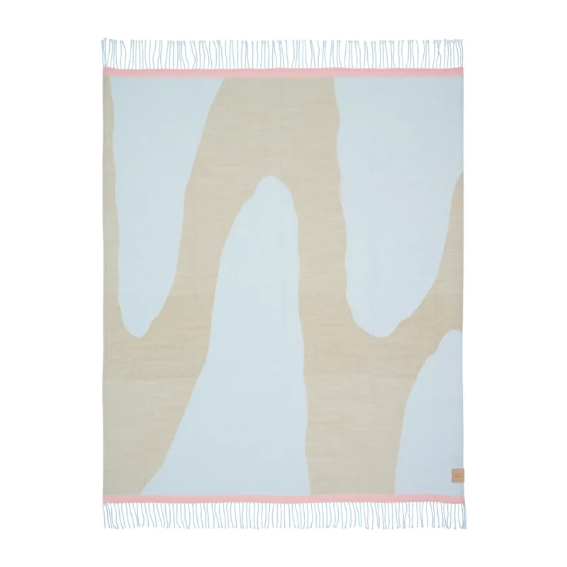 Gallery Wolldecke 125 x 170cm Sand by Mette Ditmer – product photo