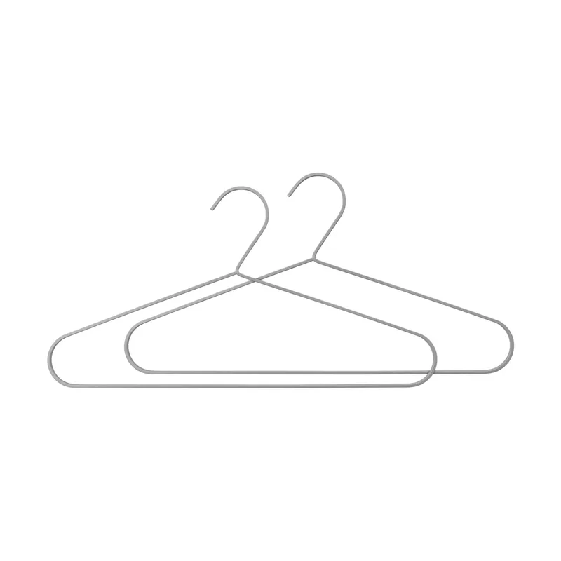 Hang-it Kleiderbügel 2er-Pack Silberfarben van Mette Ditmer – productfoto