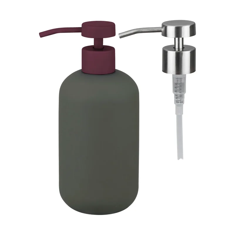 Lotus play Seifenpumpe hoch, inkl. 2 Pumpenköpfen Dark olive by Mette Ditmer – product photo