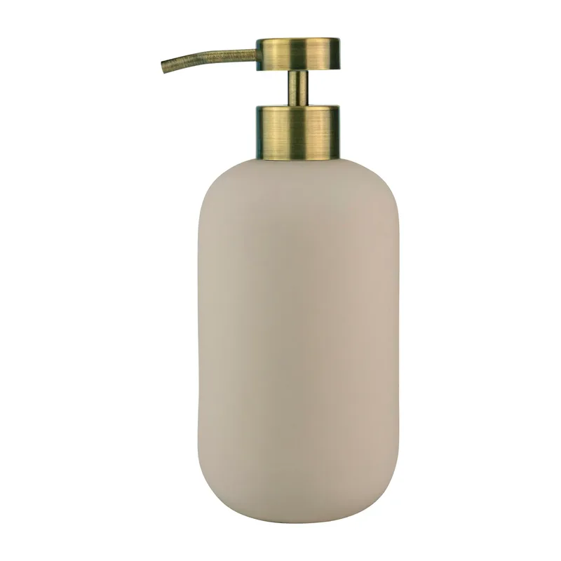 Lotus Seifenspender hoch Sand by Mette Ditmer – product photo