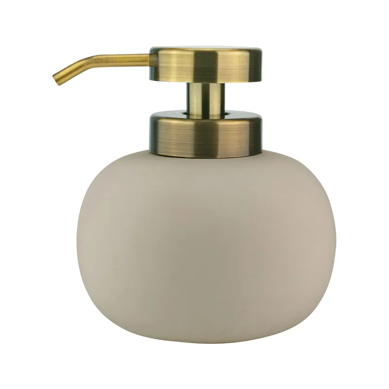Lotus Seifenspender Sand (off-white) by Mette Ditmer – product photo