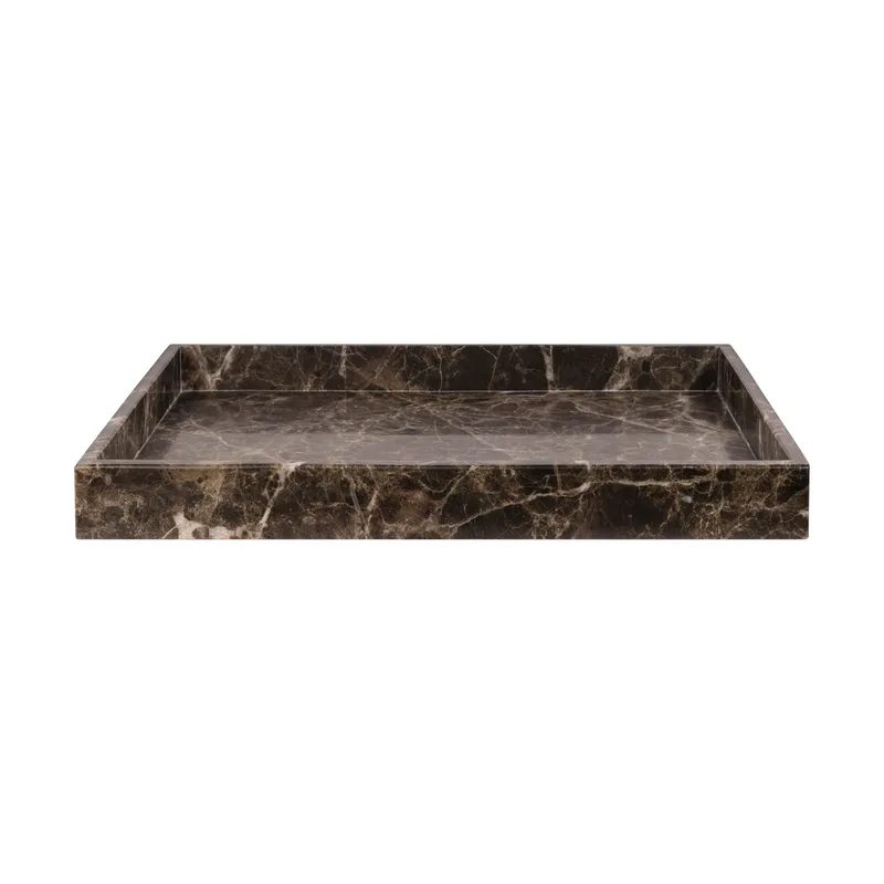 Marble Dekorationstablett large 30x40 cm Brown by Mette Ditmer – product photo