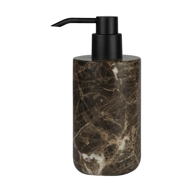 Marble Seifenspender 17,5 cm Braun van Mette Ditmer – productfoto
