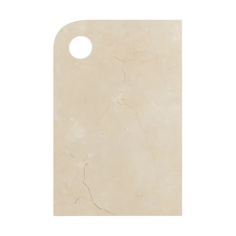 Marble Serviertablett medium 20x30 cm Sand by Mette Ditmer – product photo