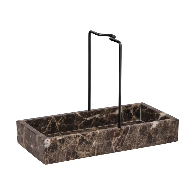 Marble Spülbecken organizer 12x23,5 cm Brown de Mette Ditmer – photo du produit
