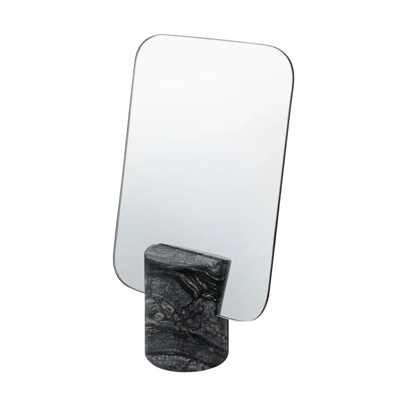 Marble Tischspiegel Black-grey, 30 cm by Mette Ditmer – product photo