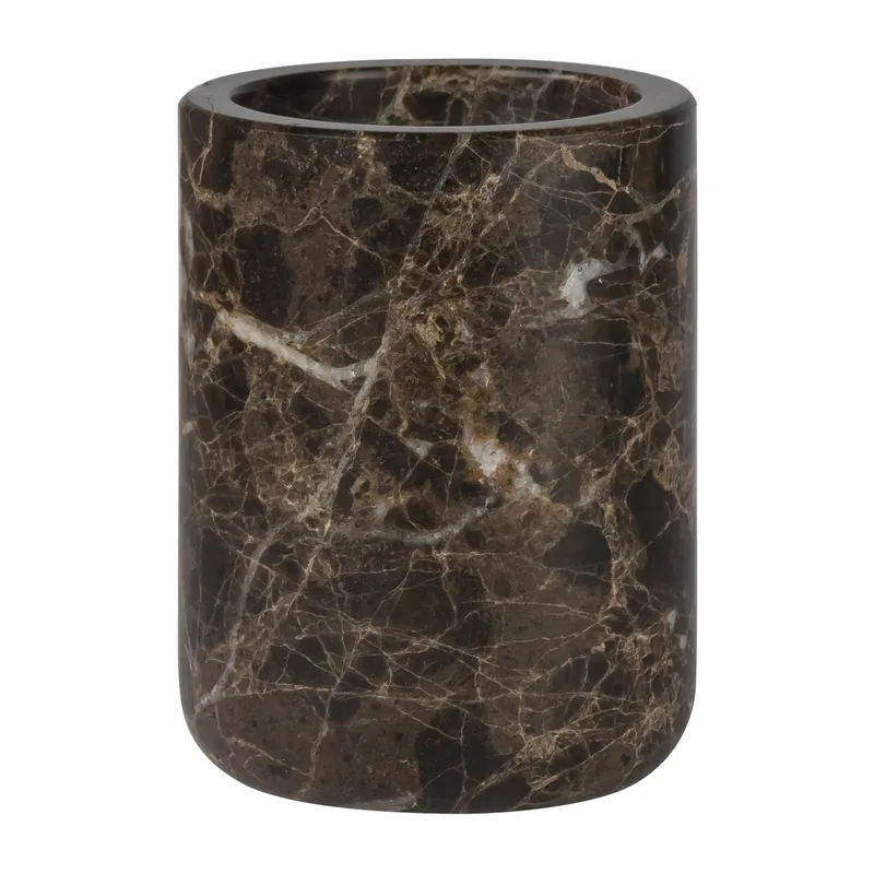 Marble Zahnbürstenhalter 10 cm Braun by Mette Ditmer – product photo