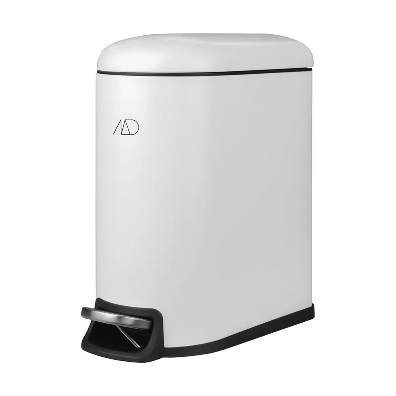 Mini-Walther Pedaleimer 5 L Off-white by Mette Ditmer – product photo