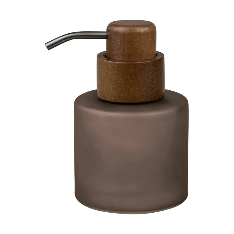 Modest Seifenspender niedrig Walnut by Mette Ditmer – product photo