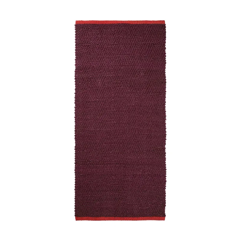 Notes Flurmatte 70x150 cm Wine van Mette Ditmer – productfoto