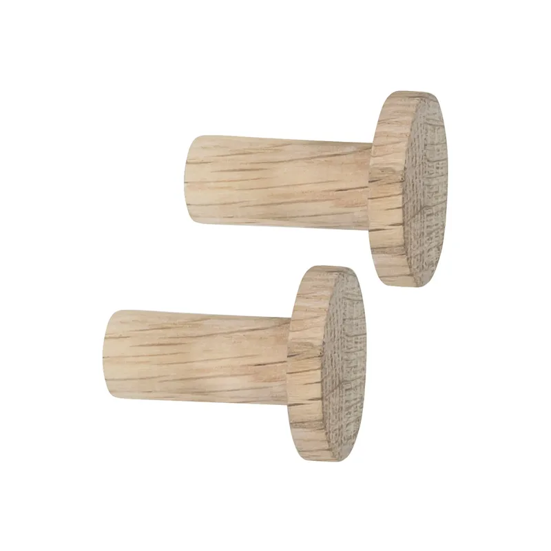 Point langer Haken 2er-Pack Eiche van Mette Ditmer – productfoto