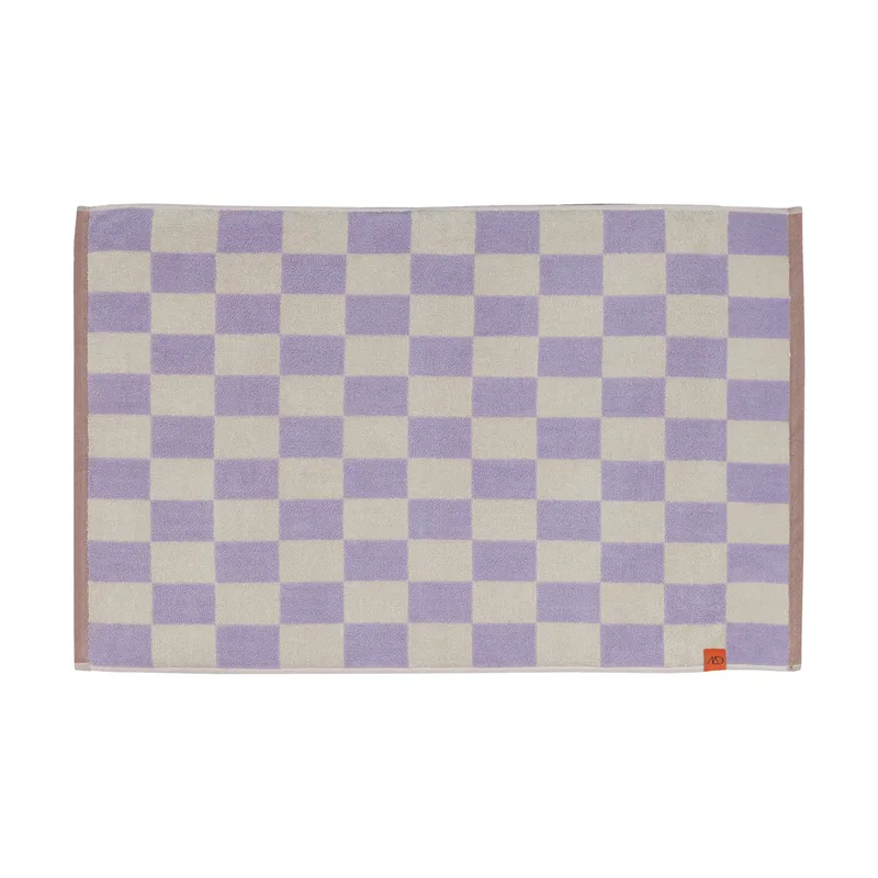 Retro Badematte 50x80 cm Lilac by Mette Ditmer – product photo
