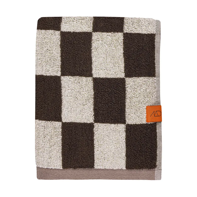 Retro Handtuch Chocolate, 50x90 cm by Mette Ditmer – product photo