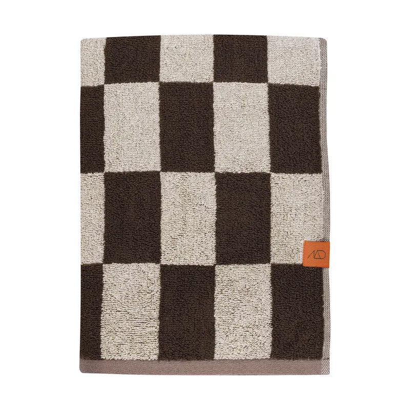 Retro Handtuch Chocolate, 70x133 cm by Mette Ditmer – product photo