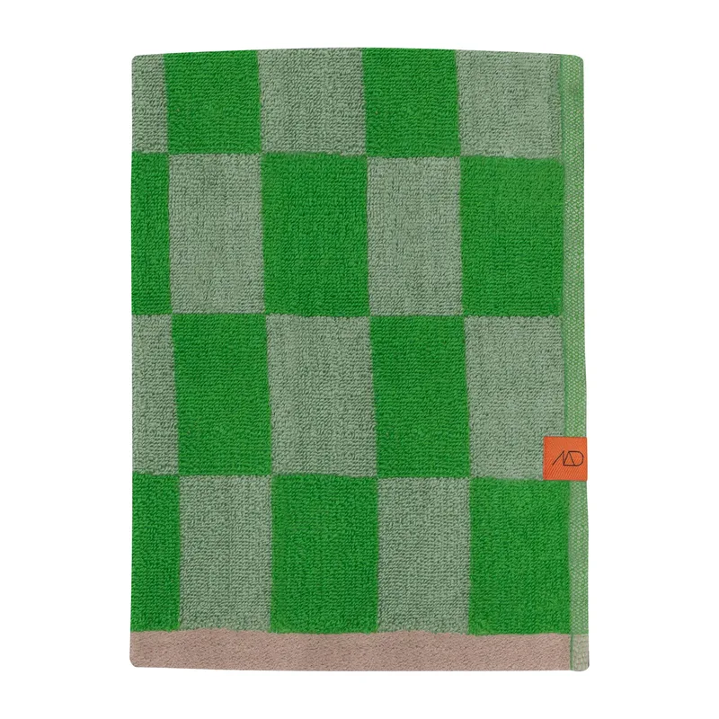 Retro Handtuch Classic green, 70x133 cm by Mette Ditmer – product photo