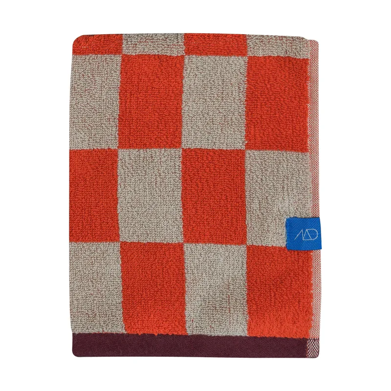 Retro Handtuch Dark orange, 50x90 cm by Mette Ditmer – product photo