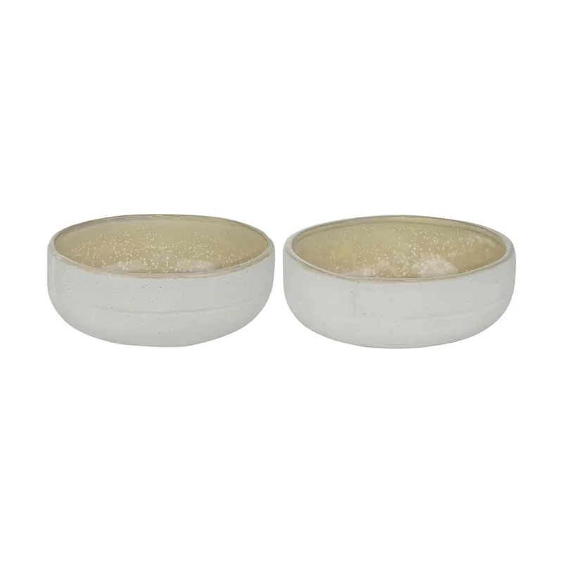 Sand Grain Schale Ø13,5cm 2er Pack Straw by Mette Ditmer – product photo