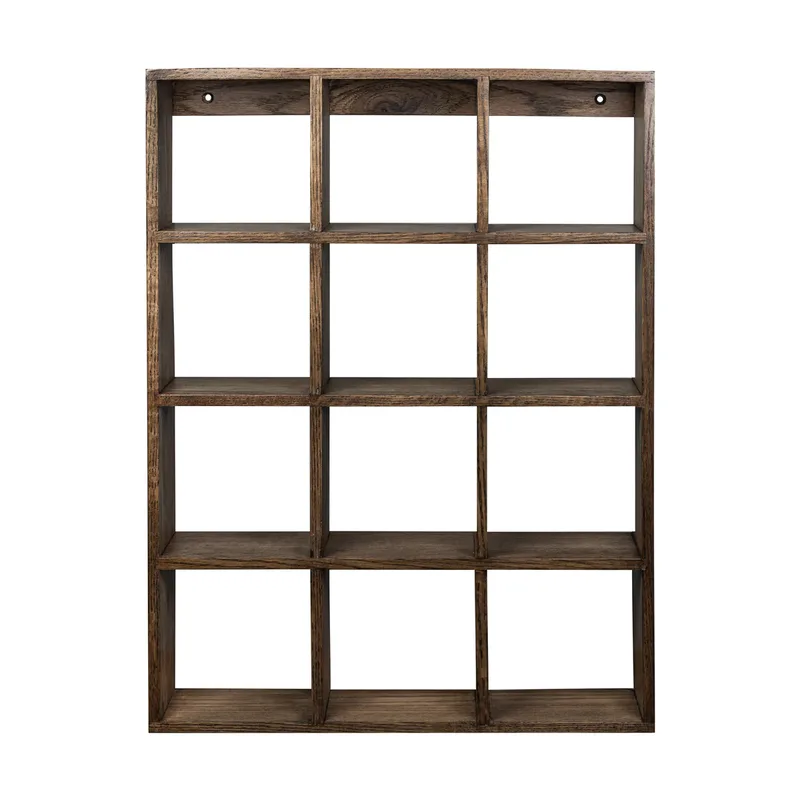 Showcase Wandregal 40x53 cm Dark Oiled Oak van Mette Ditmer – productfoto