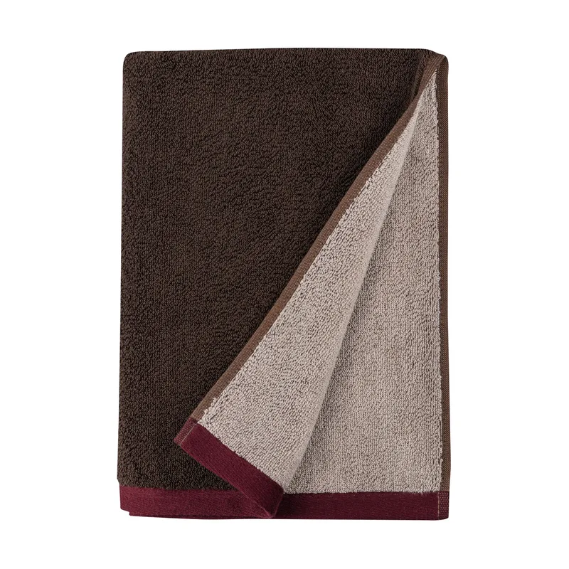 Soft Gästhandtuch 2er-Pack 40x55 cm Brown-sand by Mette Ditmer – product photo