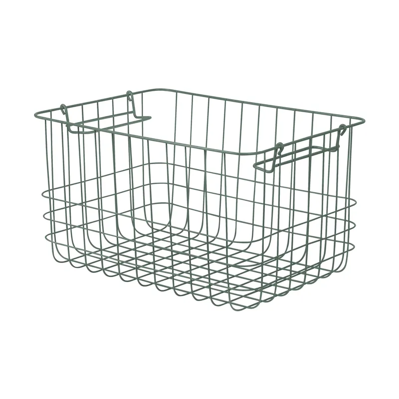 Store-it Aufbewahrungskorb Medium Thyme green van Mette Ditmer – productfoto