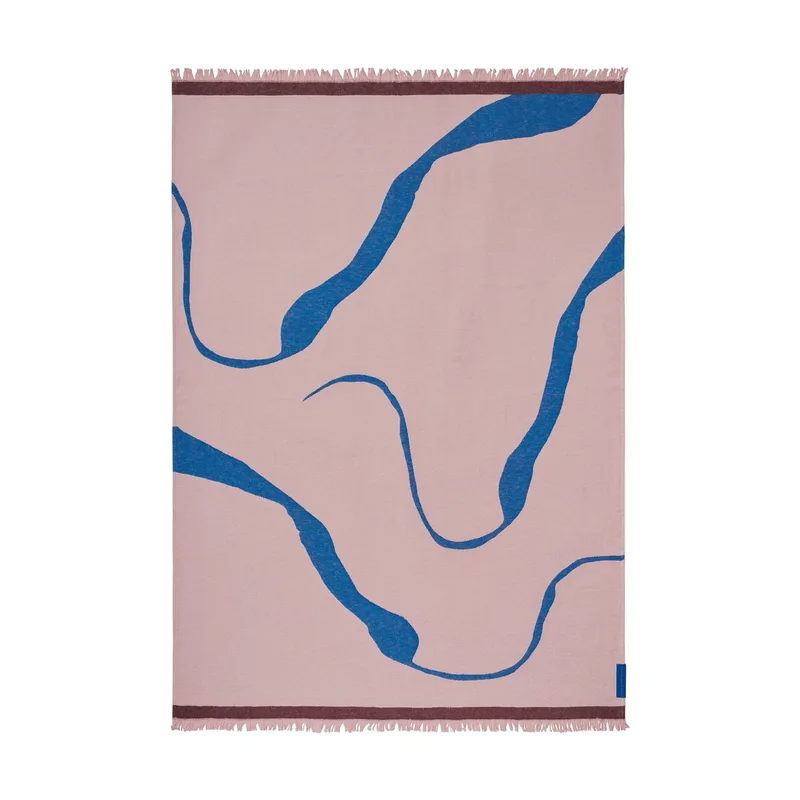 Studio Plaid Seashell pink, 130x175 cm by Mette Ditmer – product photo