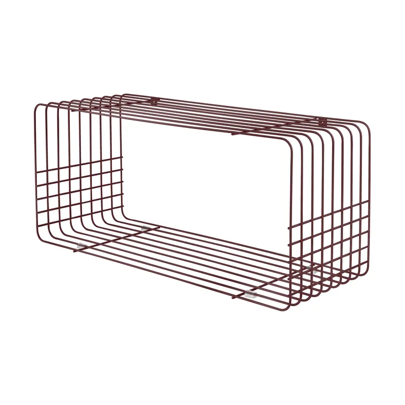 Wire Wandregal Wine, 31x70x26 cm by Mette Ditmer – product photo