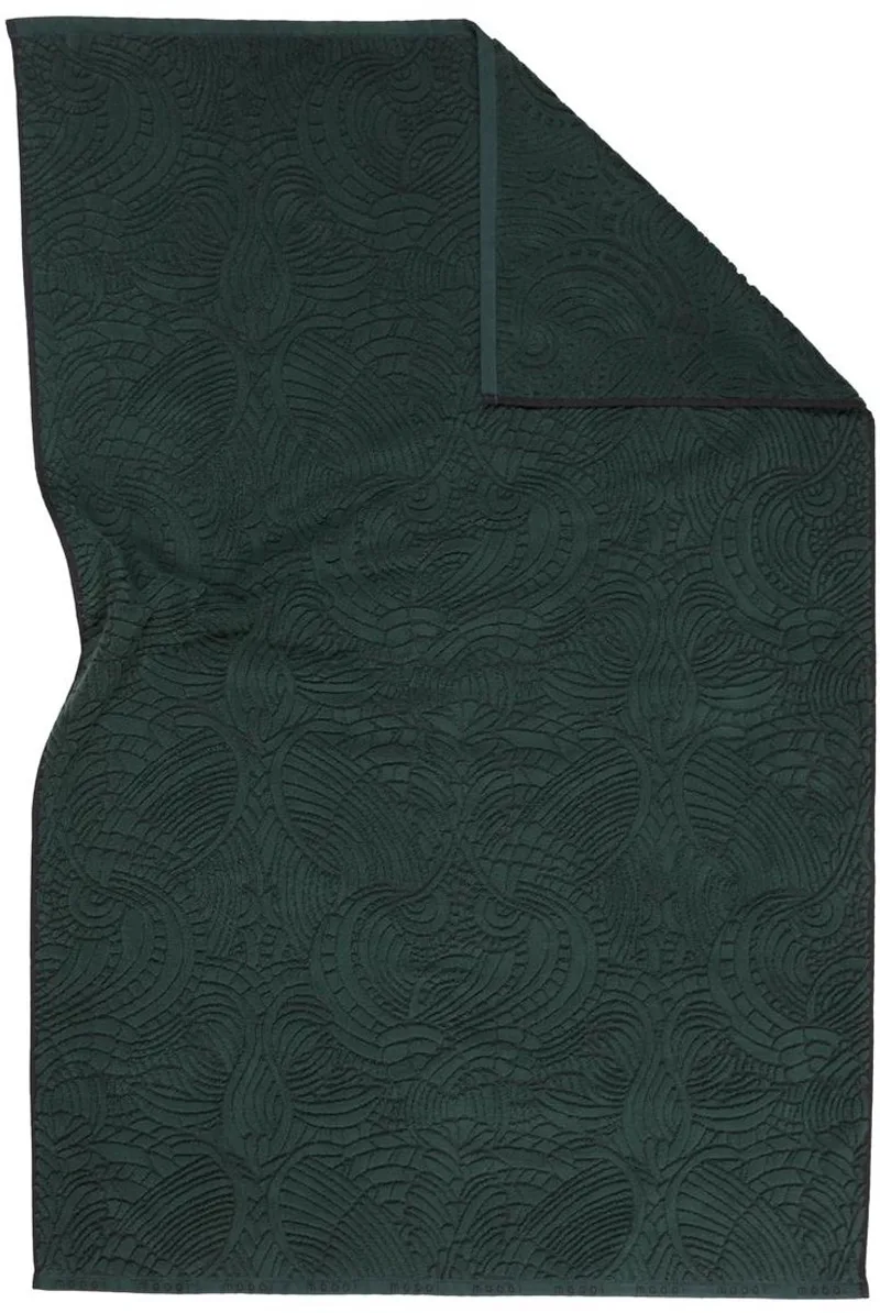 Dodo Pavone - Douchehanddoek - 100x150 / 40x49 Inch cm by Moooi in Donker groen – product photo