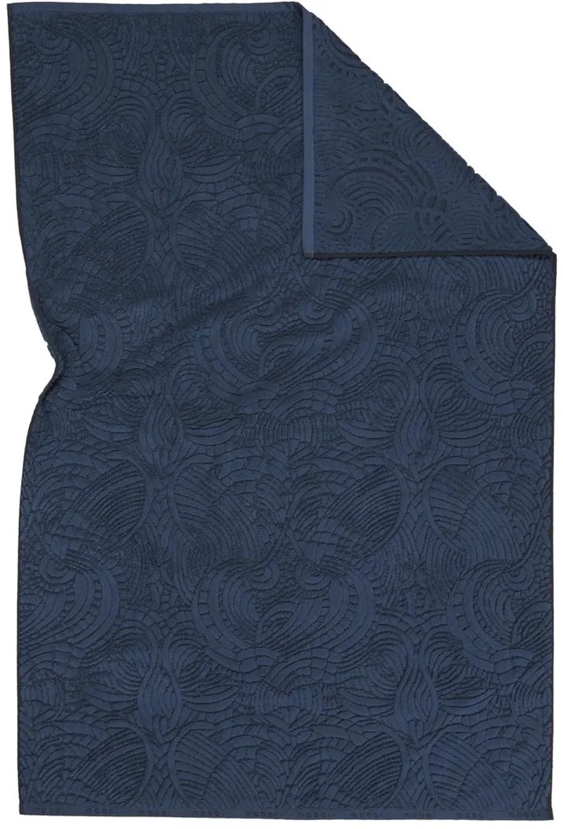 Dodo Pavone - Douchehanddoek - 100x150 / 40x49 Inch cm by Moooi in Indigo – product photo