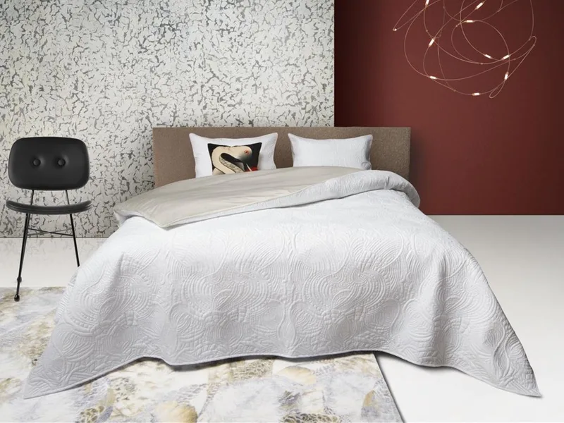 Embroidered Dodo dekbedovertrek - Lits-Jumeaux - 240x200/220 by Moooi in Ivoor – product photo