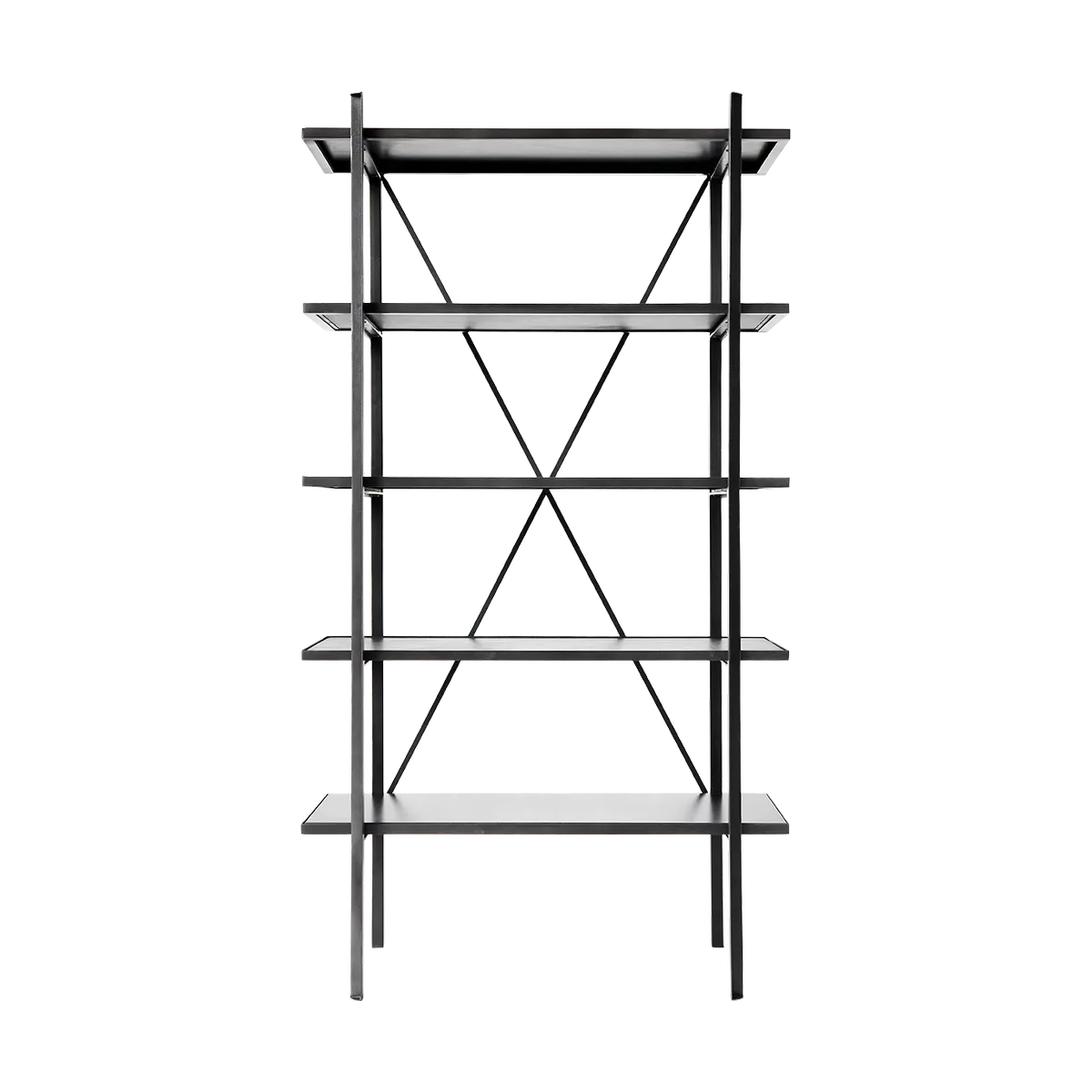 Austin Bodenregal 90x160 cm Schwarz från MUUBS – produktbild