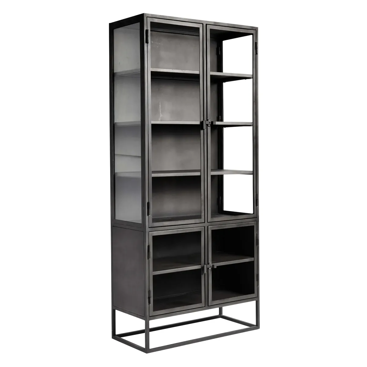 Boston High Cabinet 200 cm Black fra MUUBS – produktbillede