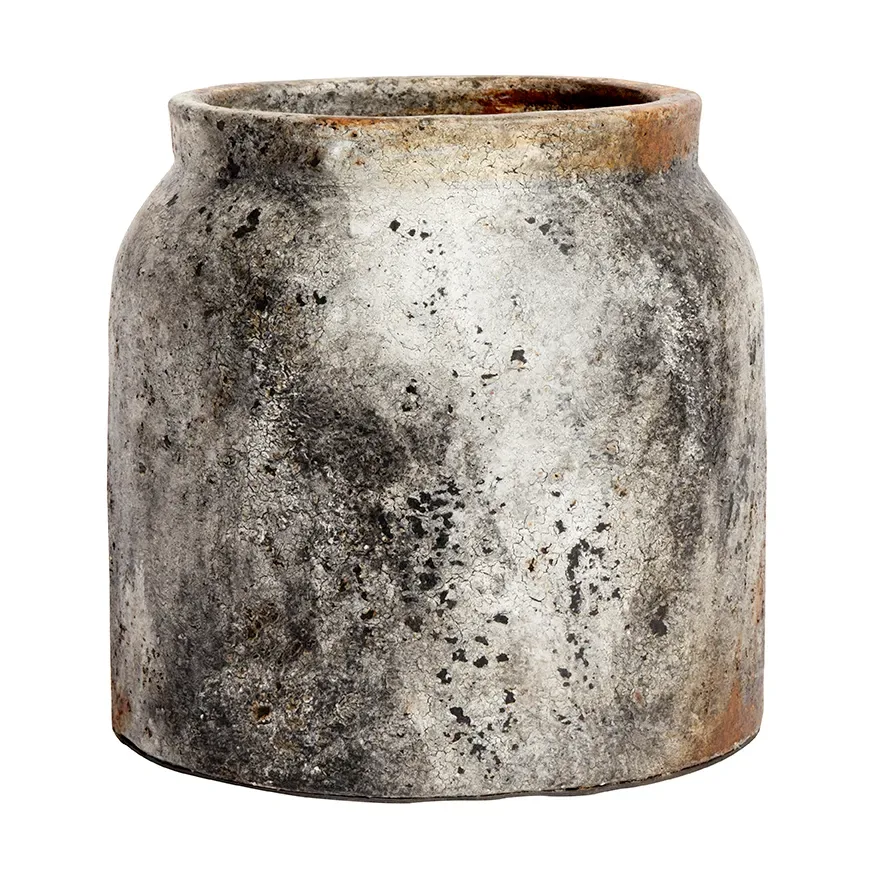 Echo bloempot Ø28 cm Roest-grijs van MUUBS – productfoto
