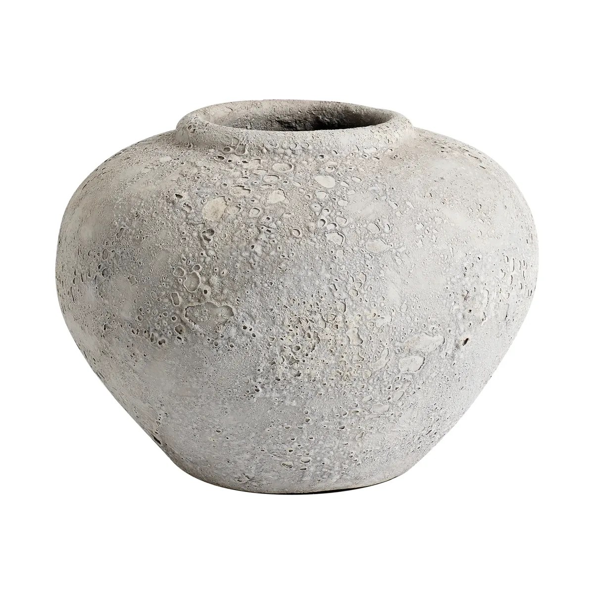 Luna bloempot Ø25 cm h18 cm Grijs van MUUBS – productfoto