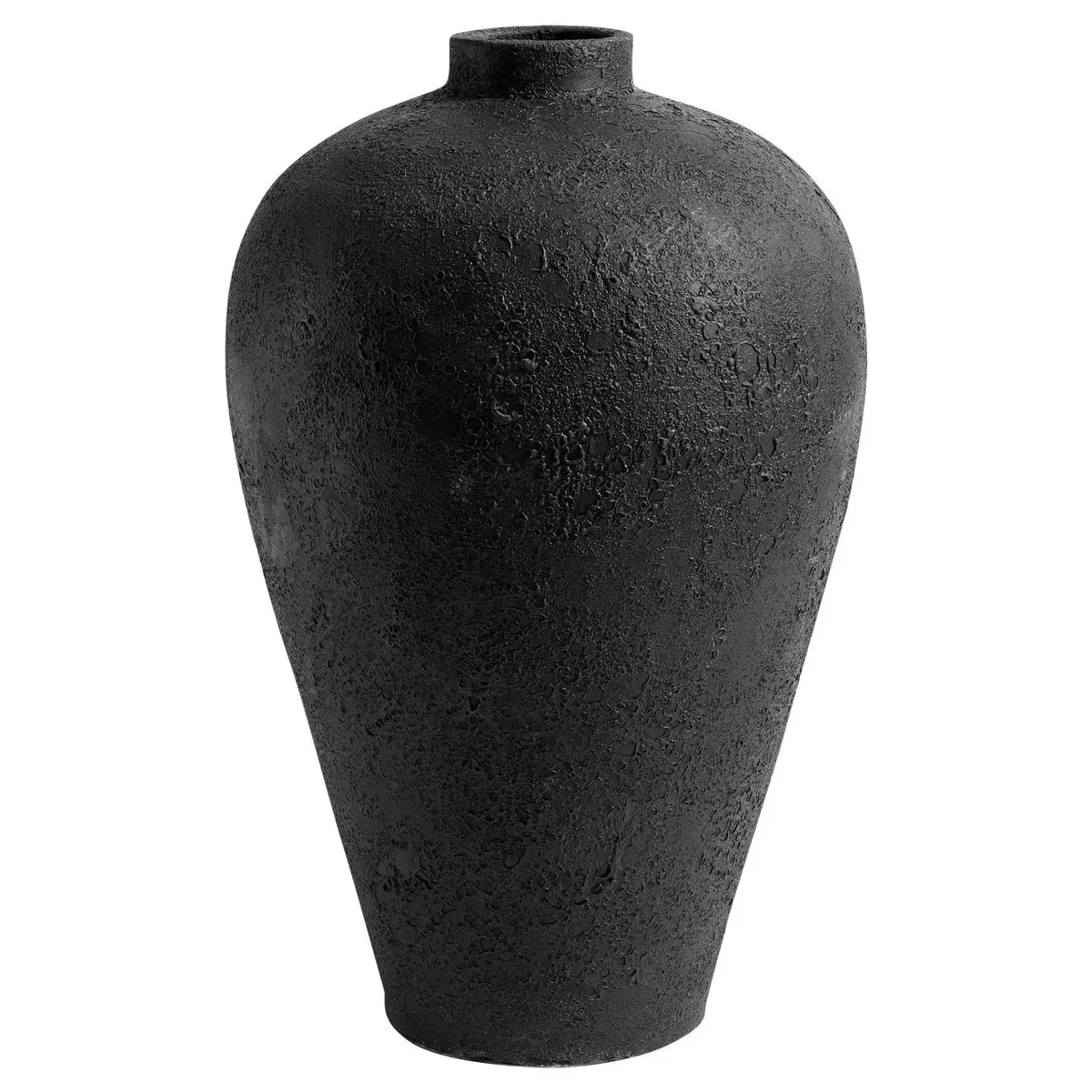 Luna Topf 60x35cm Schwarz-terrakotta fra MUUBS – produktbillede